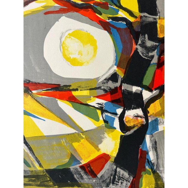Marcel Mouly, The Black Tree, Lithograph For Sale - Image 4 of 6