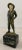 John Ruhl (American, 1873-1940) Gilded Spelter Figurine of a Young Boy on Marble Base c.1920 The young boy is mounted on...