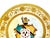 Pair of Chinese Export 1740 Hanbury Armorial Dinner Plates For Sale - Image 10 of 14