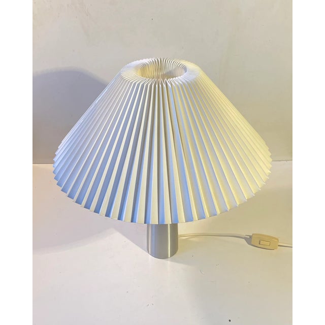 1990s Vintage Minimalist Table Lamp by Philip Bro Ludvigsen for Le Klint, 1999 For Sale - Image 5 of 9