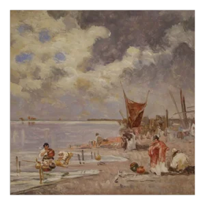 Bright Seascape, Signed, 20th Century
