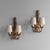 Metal Vintage Wall Lights in Steel, 1950s, Set of 2 For Sale - Image 7 of 7