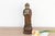 Petite Carved Wood Buddha on Lotus For Sale - Image 10 of 10