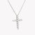 Tiffany & Co. Platinum & Diamond Pendant Cross 16-Inch Necklace For Sale In Philadelphia - Image 6 of 18