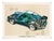 Porsche 911 Turbo Poster, 1990 For Sale