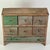 Mid 19th Century Stupendous Americana Primitive Antique Apothecary Cabinet/Chest With Distressed Multi Color Paint For Sale - Image 5 of 18