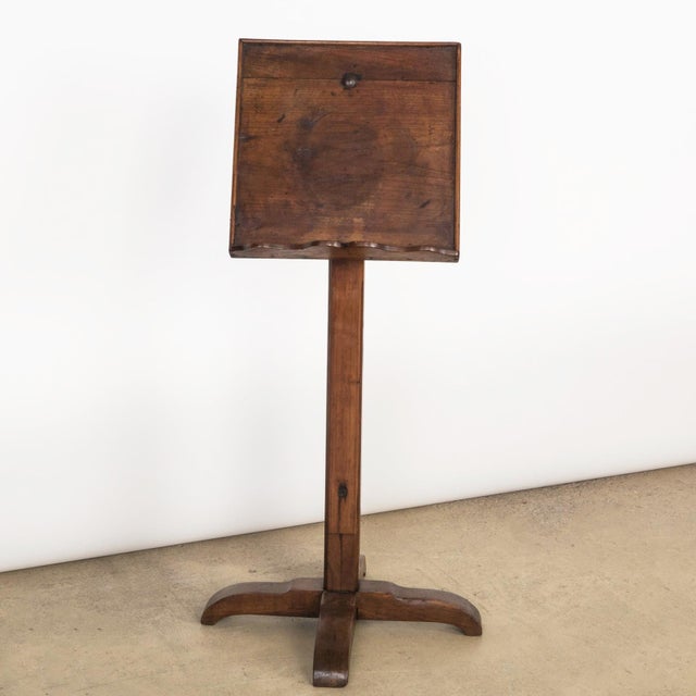 Wood Antique Reading Stand, 1890s For Sale - Image 7 of 8