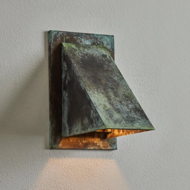 Jonas Bohlin 'Oxid' Darkly Patinated Outdoor Wall Light for Örsjö For Sale - Image 11 of 12