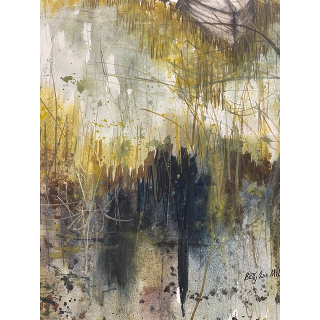 Betty Zoe Miller Winter Wait Coastal Virginia Painting For Sale - Image 4 of 8