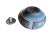 Cornflower Blue Ken Jensen Raku Studio Pottery 1998 Signed Landscape Scene Covered Vessel For Sale - Image 8 of 10