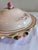 Early 1900's Steubenville Rose Dawn Pink Serving Dish With Lid For Sale - Image 15 of 15