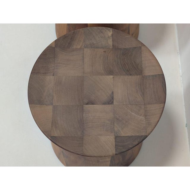 Dama Side Tables in Wood from Poliform, Set of 2 For Sale - Image 10 of 13