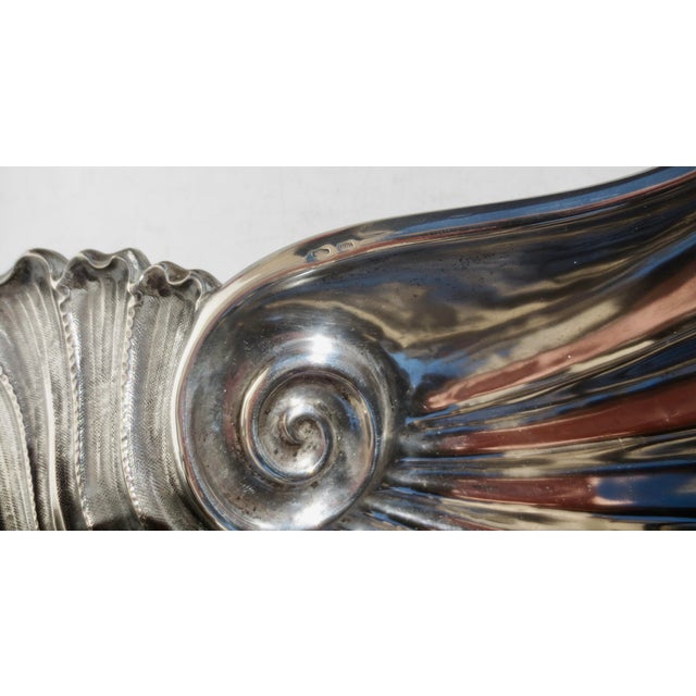 Italian 800 Silver Centerbowl Circa 1930s For Sale - Image 11 of 12