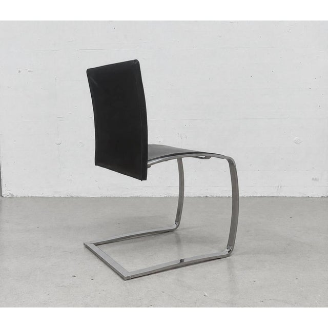 Zen Cantilever Chair by Christian Werner for Enrico Pellizzoni For Sale - Image 14 of 15