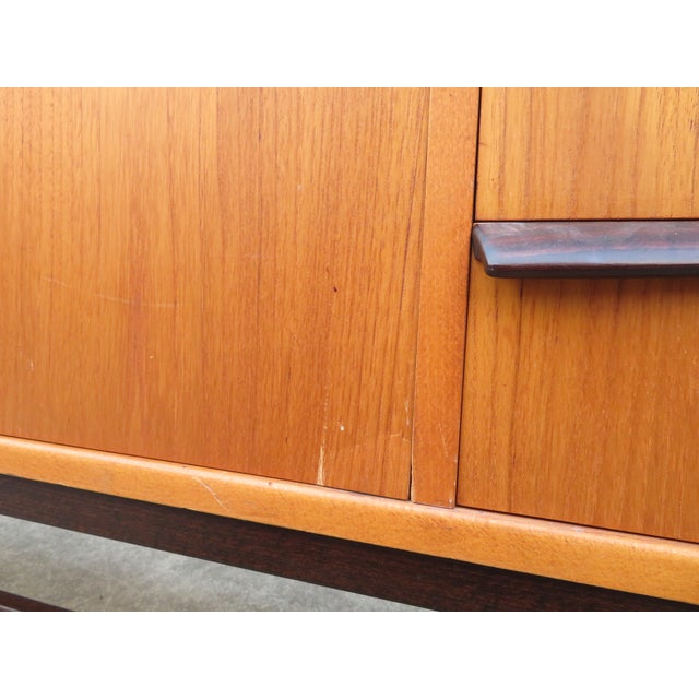VTG Mid Century Swedish Teak 6 Drawer Sideboard ~ Danish Modern Tv Stand Dresser For Sale - Image 18 of 18