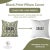 Not Yet Made - Made To Order Fabdivine Handmade Block Print Decorative Cushion Cover 20x20 Inch Genda Pushp For Sale - Image 5 of 5