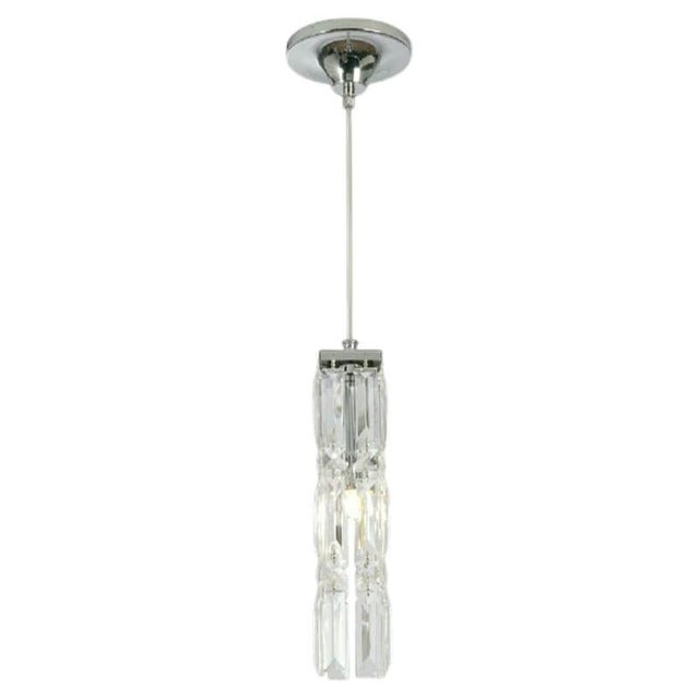 Collection Pechino Suspension Lamp in Metal and Crystal by Jago For Sale - Image 9 of 9