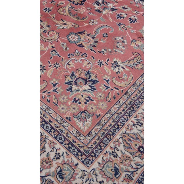 Pink Large Red and Pink Rug For Sale - Image 8 of 10