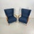 Bambino Armchair in Navy Blue by Howard Keith for HK Furniture, 1950s For Sale - Image 11 of 14