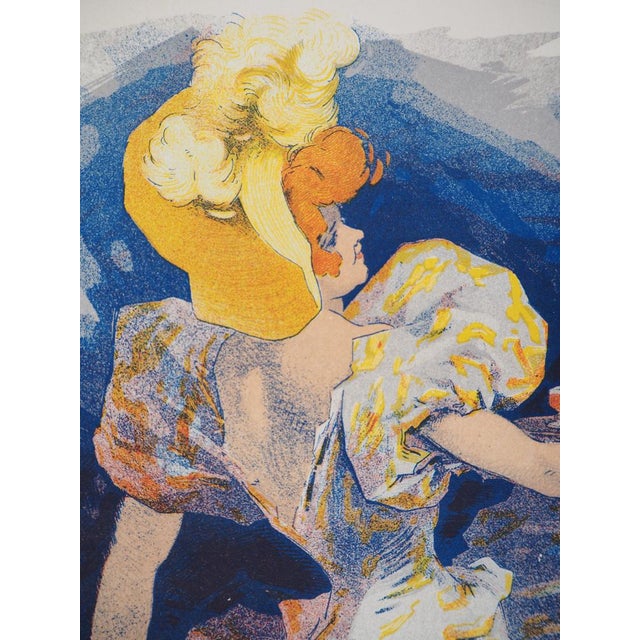 Jules Cheret, Punch Grassot, 1895, Original Lithograph For Sale - Image 4 of 10
