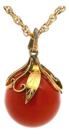 Example of Burnt Orange Necklaces