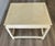 Henredon Faux Goatskin Karl Springer Style Side Table For Sale In San Diego - Image 6 of 10