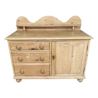19th Century Pine Dresser, 1880 For Sale
