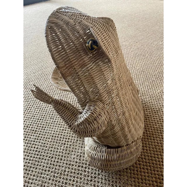 Wood Frog Magazine Holder by Olivier Cajan For Sale - Image 7 of 7