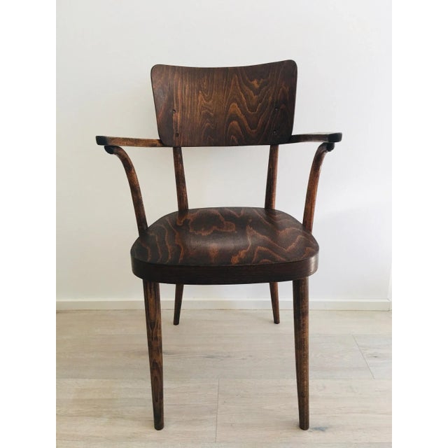 Set of Mid-Century Side Chairs from TON For Sale - Image 14 of 18