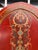 Vintage Moroccan Hand-Painted Carved Wood Throne Chairs - Pair For Sale - Image 12 of 18