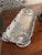 Vintage Arthur Court cast aluminum rectangular serving tray featuring an intricately sculpted coastal crab and shell...