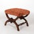 19th Century Carved Walnut Curule-Form Stool, French, Circa 1830 For Sale - Image 5 of 12