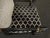 Metal Vintage Chinoiserie Asian Black Lounge Chair With Brass For Sale - Image 7 of 12