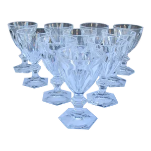 Baccarat Water Goblets -Set of 10