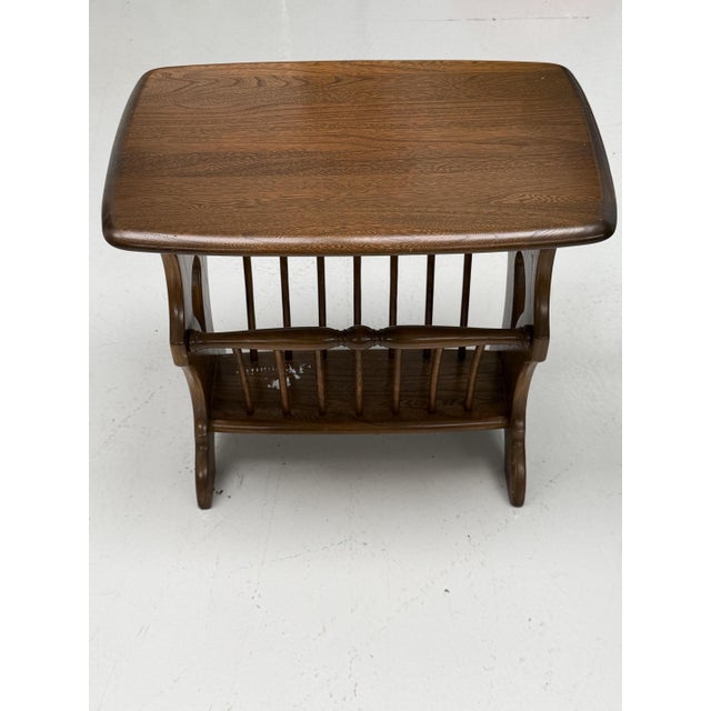 Golden Dawn Magazine Table attributed to Lucian Ercolani for Ercol, 1960s For Sale - Image 6 of 8