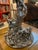 1980s Silver Plated Bronze Candelabra With Dogs For Sale - Image 4 of 10