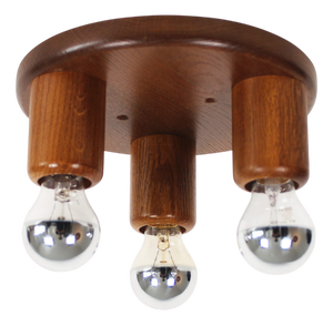 Vintage Japandi Style Ceiling Light, 1970s