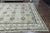 1970s Vintage Persian Handmade Wool Cotton Beige Area Rug For Sale - Image 10 of 11