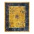 1920s Antique Chinese Floral Art Deco Wool Manchester Yellow Hand Knotted Rug For Sale