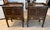 A beautiful pair of vintage Drexel mahogany nightstands featuring elegant traditional styling, framed panel cabinet doors,...