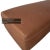 Brown Koinor Norton Leather Stool Brown For Sale - Image 8 of 14