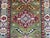 Olive Green and Cream Kazak-Style Wool Runner Rug, Natural Dyes, 2'9" X 10' For Sale - Image 9 of 16