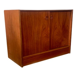 Small Vintage Teak Sideboard. Denmark For Sale