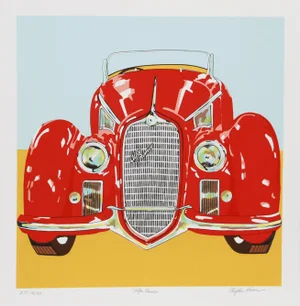 Alfa Romeo, Phyllis Krim Screen Print