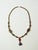 Vintage Tribal Lapis & Carnelian Necklace For Sale - Image 4 of 5