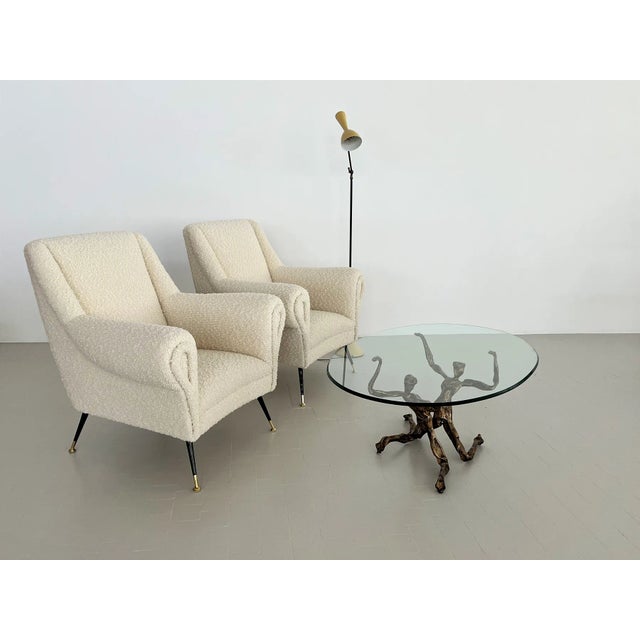 Gorgeous sculptural organic coffee table handcrafted by Italian Artist and Sculptor Salvino Marsura, who passed away in...