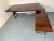 1970s Mid-Century Danish Modernist Executive Desk by Posborg & Meyhoff for Sibast, 1970s, Set of 2 For Sale - Image 5 of 18