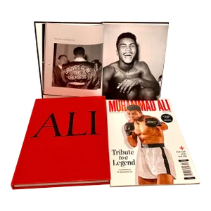 Vintage Books & Magazine on the Iconic Life of Muhammad Ali, Set of Three