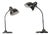 Vintage Bauhaus Desk Lamps by Christian Dell for Kaiser Leuchten, 1940s, Set of 2 For Sale