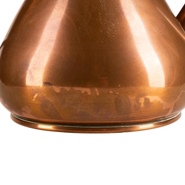 1950s German Pure Copper Teapot by Christian Wagner, 1950s For Sale - Image 5 of 8